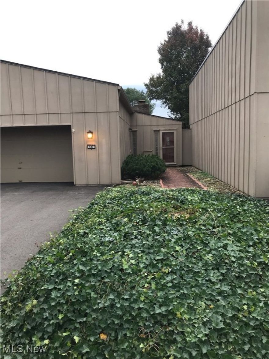 This Great opportunity is waiting for you. Be the 1st to see or you will miss out! All on 1 floor is perfect with a spectacular view of the  courtyard. 3 bedrooms, oversized garage, in the heart of Berea. parks, local shops, restaurants and major highways. Move in and enjoy the comfortable condo living while you remodel & decorate to your desire. New roof and hot water tank 2024.