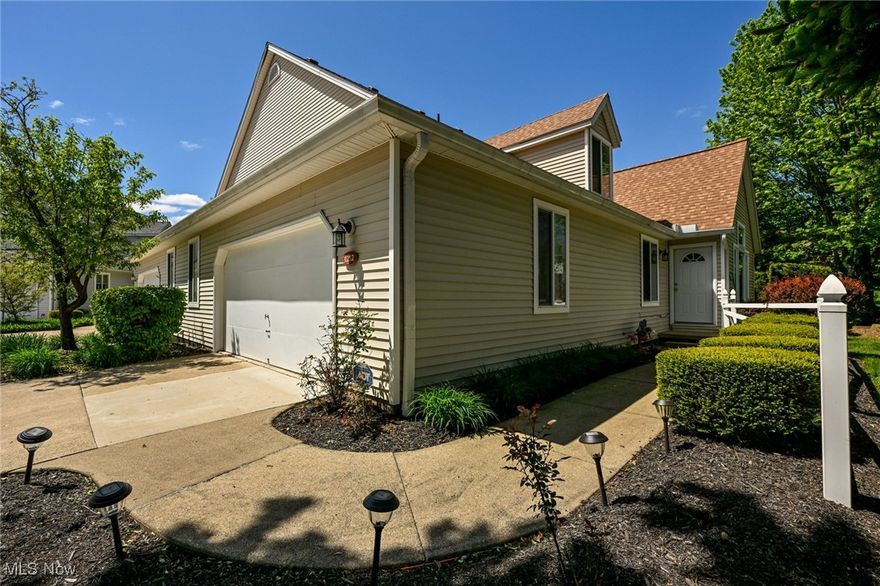 This stunning Condo is set on a quiet cul-de-sac offering 4 bedrooms, 4 bathrooms, and over 2,500 sq ft of thoughtfully designed
living space in the desirable Kingsbury Trace community. The main level features an inviting open-concept layout with a vaulted Great room, an updated kitchen, and a spacious dining area, perfect for everyday living and entertaining. First-floor owner's suite provides a private retreat, with a walk-in closet and en-suite bath, while a second bedroom and full bath on the main floor add convenience. Upstairs, you'll find two additional bedrooms, a full bath, and a large loft area ideal for a home office, playroom, or additional living space. The finished lower level includes a cozy fireplace, a full bath, and abundant space. Outdoor living shines with a private deck overlooking a landscaped garden, a stone patio, and a private tree-fenced area. The location offers easy access to I-77, Route 18, and nearby shopping and dining in Montrose. This move-in-ready Condo blends comfort, style, and convenience. Don't miss the chance to make it yours! Wood flooring installed 2015, water heater 2019, HVAC 2021, new roof and new gutters 2021, new front and back doors 2024. Schedule a showing today.