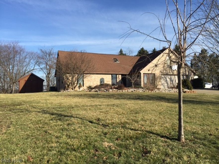 4 BR, 4-1/2 bath home offering a custom cherry kitchen w/solid surface counter tops, master suite with WBFP & dressing room, spacious rec room, patio w/Sunsetter awning, large in-ground pool, home security system, 12x20 Amish built shed and lots of storage space.  This home would be great for entertaining and has quick access to Route 22.