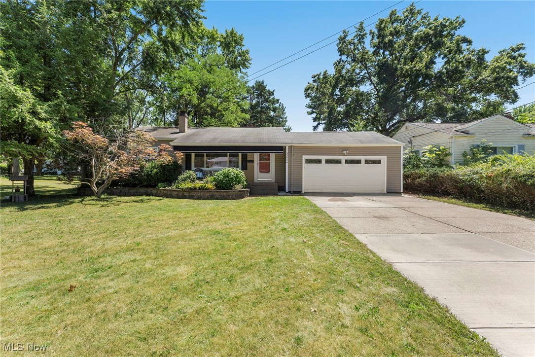 Welcome to this well maintained ranch in the heart of Solon! This move-in ready home offers 2 bedrooms, 1.5 updated baths, and a versatile open layout with a combined dining area and eat-in kitchen. The eat-in kitchen opens to a 3-season sunroom with sliding doors that lead to a deck, paver patio, and fenced-in backyard, perfect for relaxing or entertaining. Enjoy a private yard with garden space, a storage shed, and room for activities! The finished lower level includes a spacious rec room, wet bar, walk-in shower, and plenty of storage. Located near Solon’s top-rated schools, parks, shopping, and dining, with an easy commute to downtown Cleveland. Don’t miss this turn-key opportunity in one of Ohio’s top rated communities!