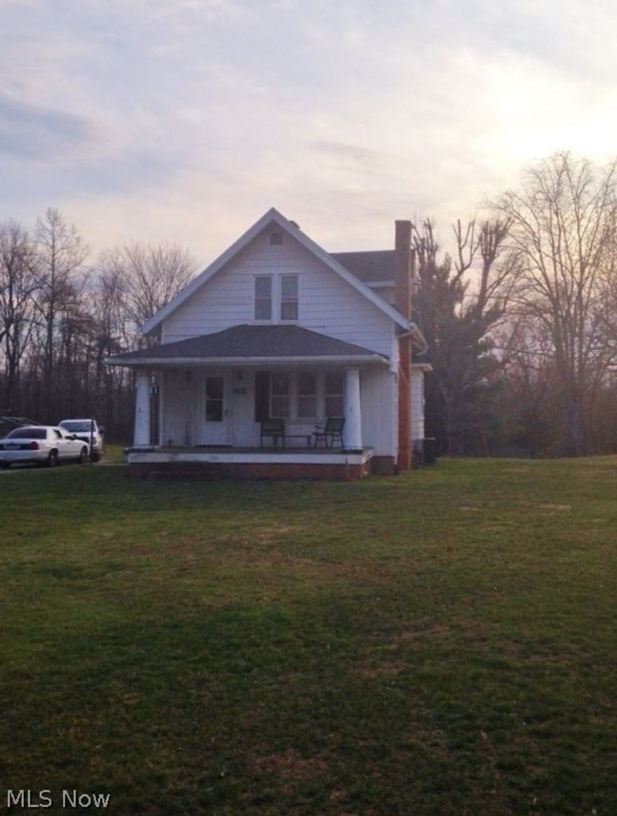 Beauty 2.67 acre tract of land (open & cleared) with a 1 1/2 story 3  bedroom home. Above ground pool.  Wood furnace runs into duct runs. Save on heating cost. Pavillon w/electric & shingle roof. Kitchen appliances stay (Stainless).