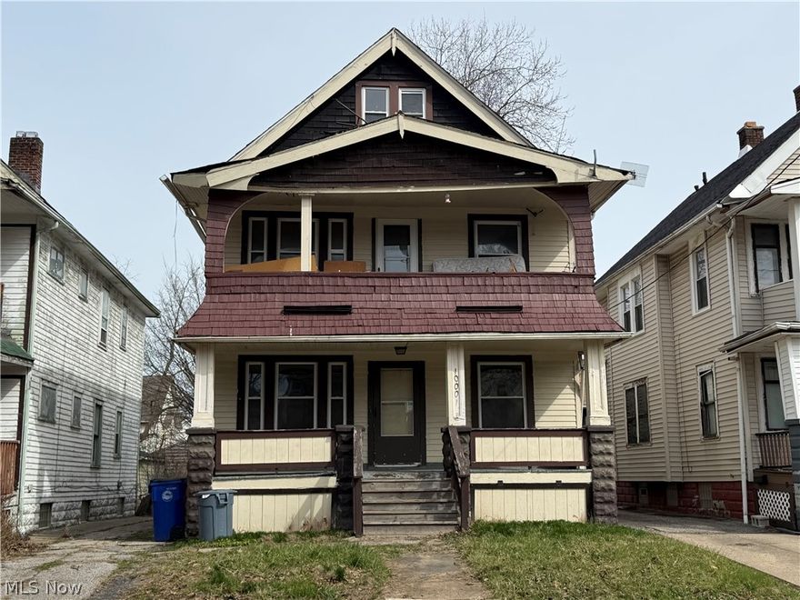 Don’t miss this solid investment opportunity with this versatile duplex offering two well-sized units; perfect for owner occupants or investors alike. The downstairs unit features 3 bedrooms and 1 bath, while the upstairs offers 2 bedrooms and 1 bath, providing flexible rental options to maximize income potential. Tenants will appreciate the convenience of interior access to the basement, where shared laundry facilities are available, adding everyday ease and value. The property is equipped with separate utilities, allowing tenants to maintain accounts in their own names, an attractive feature for both landlords and renters. Additional highlights include off-street parking and a functional layout designed for comfortable living in each unit. Being sold as-is, this property presents a great opportunity to add to your portfolio or create your own value with minimal upfront complexity.