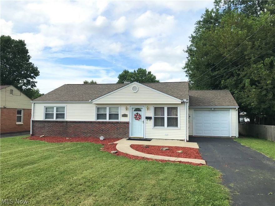 Super Motivated Sellers.  Look no further!  Easy living awaits at 120 Centervale.  This sharp 3BR/1BA ranch slab has been tastefully updated and meticulously maintained just for you.  Tons of updates including newer dimensional shingle roof, newer HVAC with H/E furnace, new laminate flooring throughout, and fresh paint throughout.  In the kitchen you will find beautiful custom made cabinets with soft-close hardware.  Beautiful window dressings adorn nearly all windows.  Out back is a nice, easy to maintain completely fenced in yard with storage shed and covered patio, perfect for morning coffee or an evening glass of wine.  Owner has take excellent care of the home, including having the drains to the street recently cleaned out.  Seller will pay $2,000.00 towards buyer's closing costs AND a 1 year home warranty for an easy purchase.  Say yes to 120 Centervale....