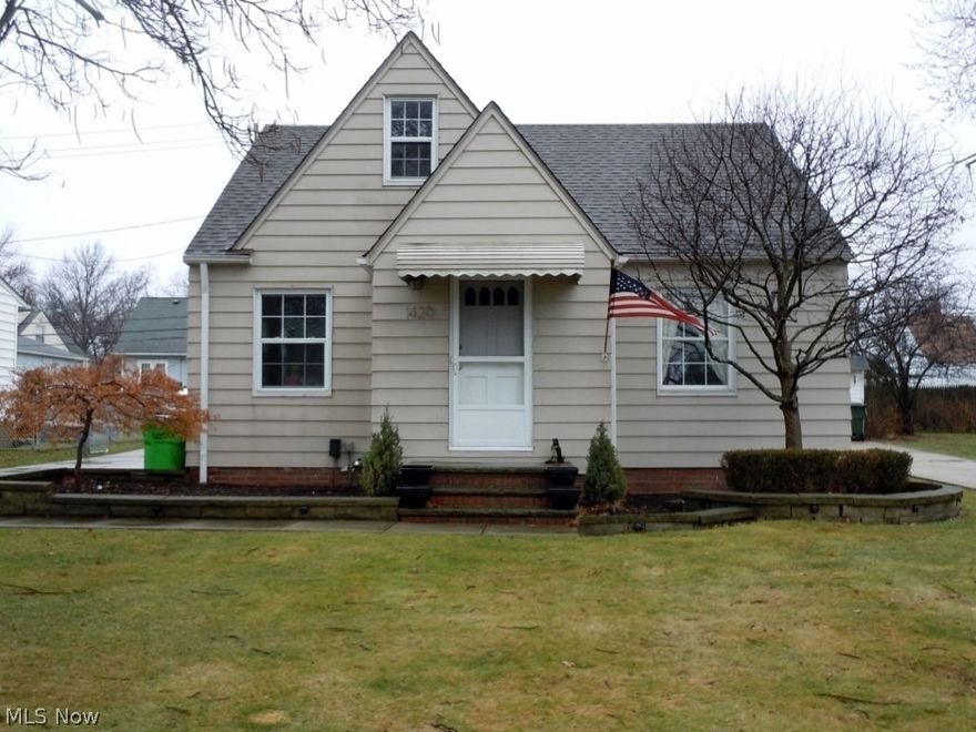 Stunning Three bedroom two full bath Mayfield Hts Bungalow! You'll appreciate the High Quality Craftsmanship throughout this home that's only had two owners since built. The eat in kitchen walks out onto a generous size Trex Wood deck followed by a sandstone patio with beautiful landscaping to provide privacy. Generous sized living room for family gathering along with a partially finished basement complete with a full bathroom for added living space. This home reflects the true pride of home ownership. It's so clean you will have a hard time believing that a family lives here! An absolute Must See truly move in ready home. Centrally located to anything one could need including close freeway access to make any commute an easy one! Call today to schedule your private tour!