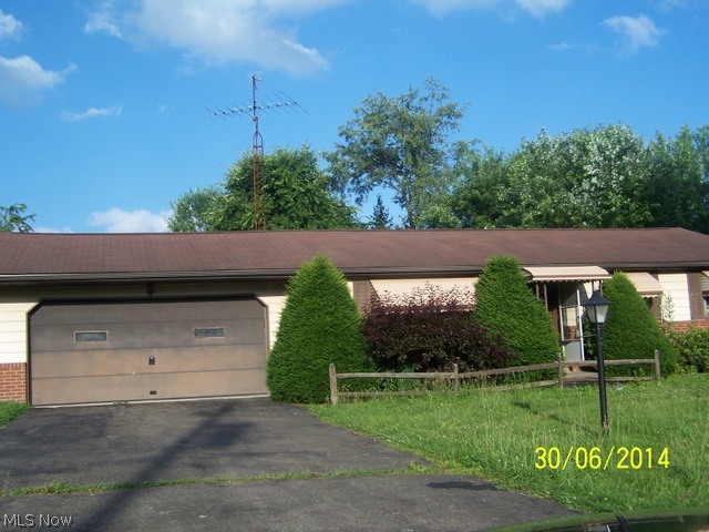 One floor home in well established area. Attached garage is a plus.