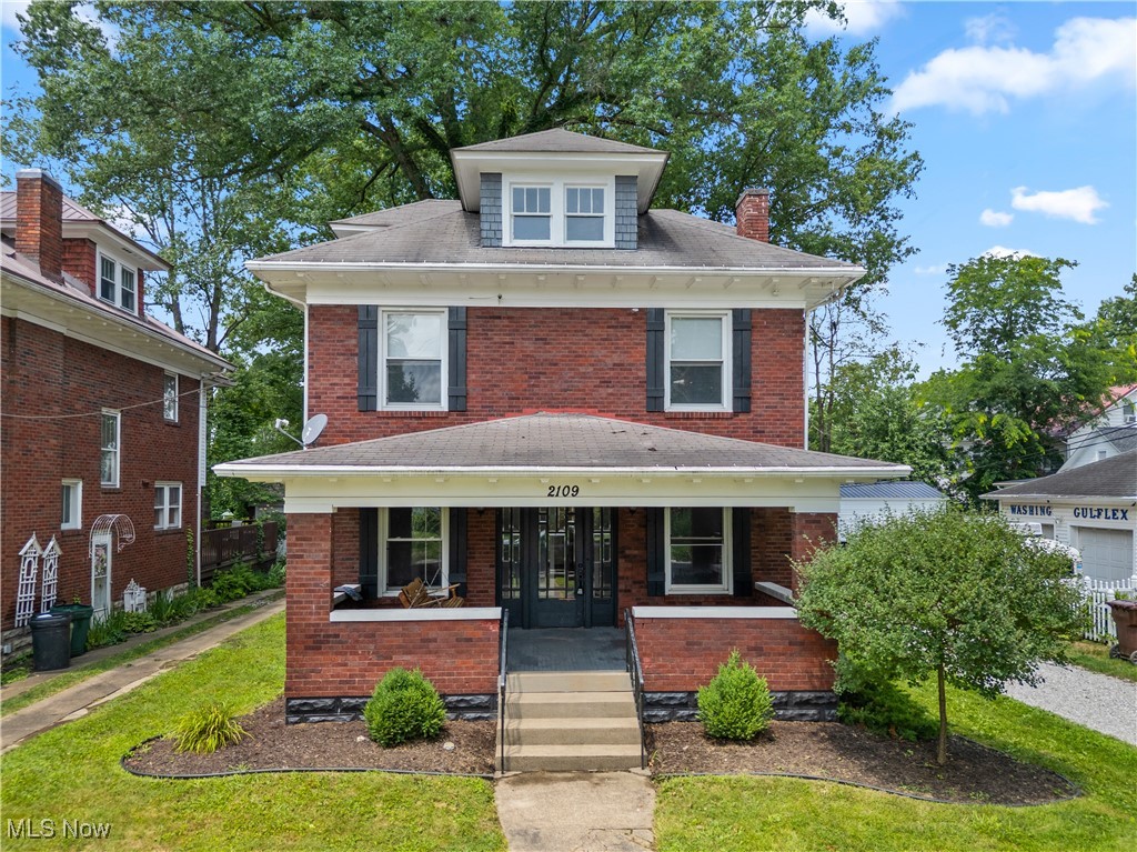 Welcome to this spacious and inviting 4-bedroom, 2.5-bath brick home, perfectly situated on a double lot with alley access in the heart of the desirable Plum Street area.
This home features an updated kitchen, main-floor laundry, and a convenient first-floor bath, offering everyday comfort and functionality. The full unfinished basement provides abundant storage, while the finished third floor adds a versatile bonus space ideal for a media room, home office, bedroom, or playroom.
Enjoy peaceful mornings on the covered front porch and relaxing evenings on the back deck, complete with a ceiling fan and overlooking the shaded fenced backyard perfect for entertaining or simply unwinding. The detached garage and 40x40 gravel parking area offer ample space for vehicles, guests, or recreational toys.
With a blend of character, space, and thoughtful updates, this well-maintained home offers a rare opportunity in a highly sought-after location. Don't miss your chance to experience all it has to offer, schedule your private tour today!