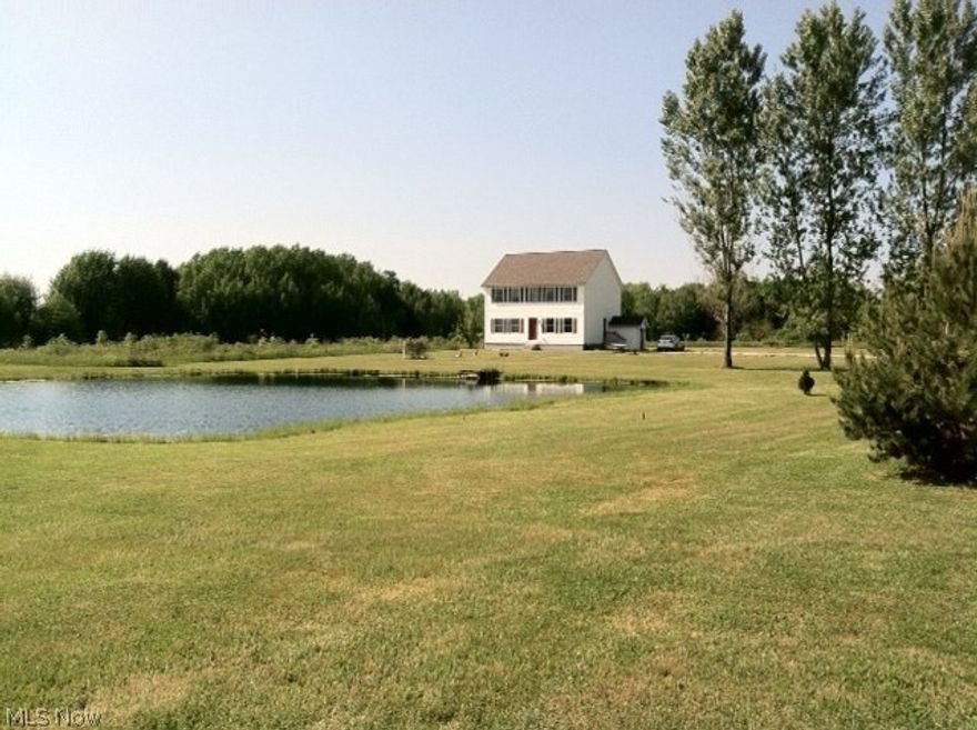 Remarkable privately set colonial on 36.39 acres of beautiful land w/2 ponds.  This property could be for someone looking for plenty of elbow room, a farmette or just the peace of paradise.  Home features 3 bedrooms, 2.5 baths,, 1st floor laundry, full unfinished basement (w/plumbing for bath option), formal dining & living rms, country kitchen w/breakfast bar, master suite w/on-suite & double sinks, unbelievable large walk-in closet!!! (8x13).  Barn features 2 standing stalls, hay loft and workshop area.  Plenty of room for tractor and equipment as well.  Tastefully decorated and just waiting for the new owner to enjoy.