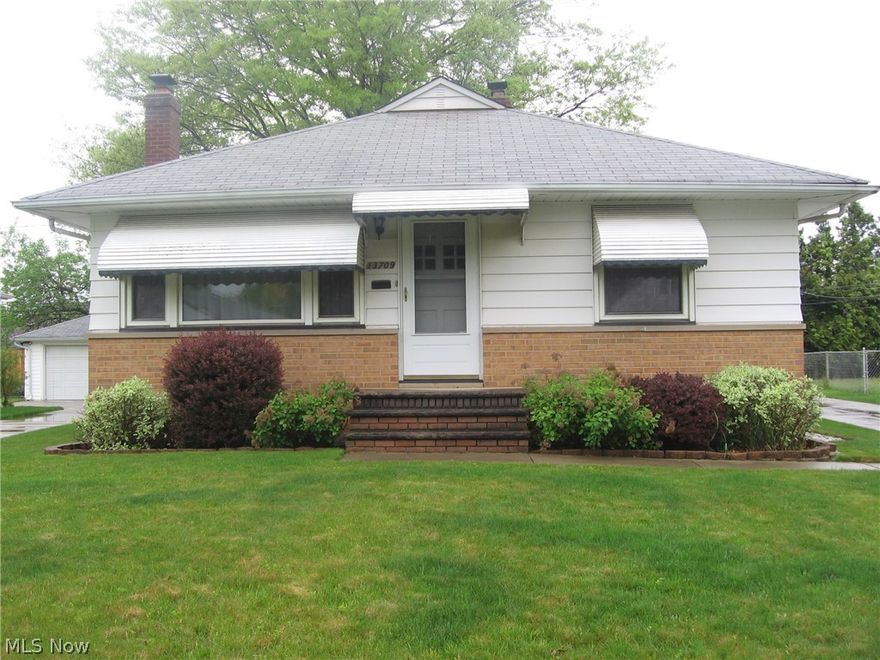 A true 4 bedroom ranch. All bedrooms on main level. This 1 owner home is waiting for just it's second owner. The master bedroom with full bath (remodeled just 2 years ago) was added in the 1970's. Home measures 1407 square feet. There is a large living room with hardwood flooring under carpet and a big kitchen with lots of cabinets and counter space. Hardwood flooring also in all bedrooms except master. Amazing lower level rec room features a wood burning stove, wet bar and the 3rd full bathroom. This well maintained home has replacement windows and a recently upgraded electrical panel. All appliances included-washer, dryer, refrigerator, stove and dishwasher. 2 car garage. Point of sale inspection done and home is violation free.