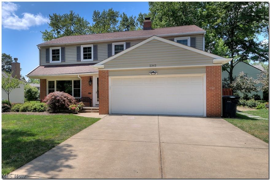 Welcome to this immaculate 4BR/2.5BA colonial in Beachwood! Feel right at home from the moment you walk through the front door! Open living room with hardwood floors and plenty of natural light. The living room flows seamlessly into the dining room. Gorgeous eat-in kitchen. There is an island with built in stove. Tiled backsplash and granite countertops - plenty of counter and cabinet space for storage. The family room and sun room are located off of the kitchen, which creates an open living space. Stunning sun room with floor to ceiling windows on 2 sides with access to the backyard -- to be enjoyed all year long. First floor laundry and a half bath complete the first floor. The second floor has 4 spacious bedrooms and 2 full bathrooms including the master bedroom with ensuite. Finished basement with carpet. Perfect for entertaining or recreation. Gorgeous fenced in backyard with a patio off of the sun room, a playground, and tons of green space. 2 car attached garage. EXCELLENT locat