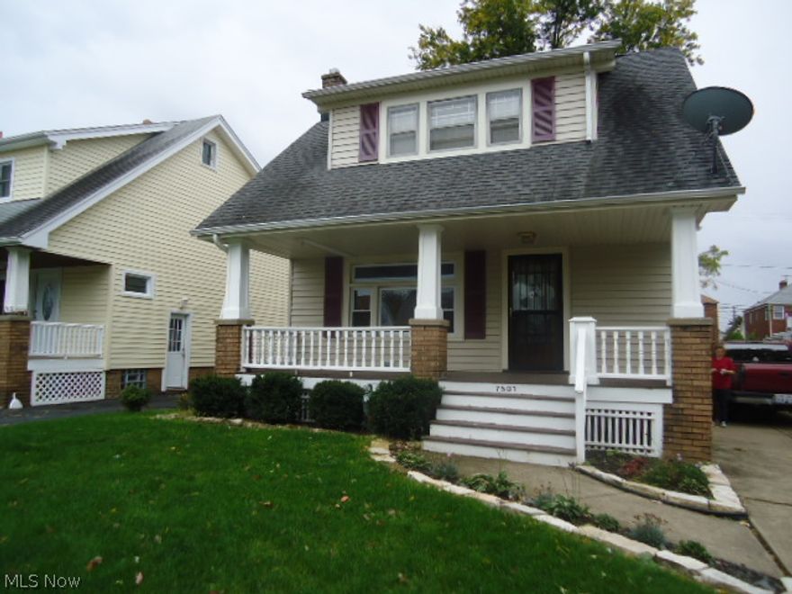 Three bedrooms, full bath 2nd floor, bathroom in basement; new windows and mill work on main floor with gas fireplace.  Kitchen has all stainless steel appliances and newer cabinets.  Newer furnace - central air conditioning, 2 car detached garage - fenced I backyard.
$35 dollar non-refundable background ck. due if application is accepted. renters insurance required, tenant pays , electric and gas,
first months rent and deposit due at signing rental agreement.