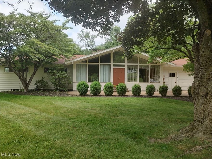 Desirable location with oversized lot.  Kitchen has an abundance of cabinets, nice appliances and a serve thru to the FR great for entertaining! Main floor, Three Br's  (or 2 BR's and Office space), 2 full baths, linen and closet space in the hallway.  This home has been loved and  well maintained. It is a ranch with BR, half bath, utility room AND the ability of a full bath.  Finish the basement into a larger FR or a Game Room!  TAKE A LOOK!