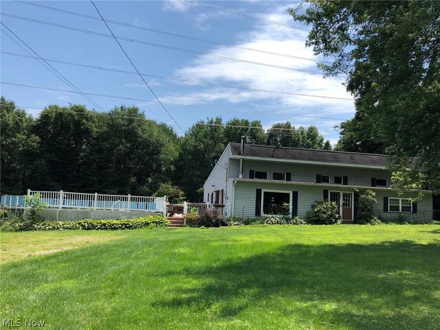 Come see this three bedroom home sitting on 2.74 acres in the Southeast School System.  Very peaceful location that just needs a little updating.  Electrical panel has just been recently updated.  Enjoy all the natural sunlight coming through the tall ceiling in the foyer areas many windows.