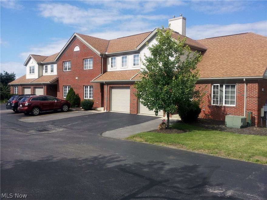 Dont miss this exceptional 2 bedroom Townhome available for rent at Big Sky Ridge in Wadsworth! Soaring vaulted ceilings in the living room lead to an open, sunny and fully applianced eat in kitchen with all of the modern conveniences. Enjoy the sliders off the dining area out to your own sunny patio! Convenient half bath down the hall, and a first floor laundry room with washer and dryer provided. Upstairs you will find a very spacious hall closet and full bath. The 2 large bedrooms are located on the second floor, the master with a walk in closet and the second bedroom with very ample closet space as well! New carpet throughout and fresh paint! To top it all off, enjoy the one car attached garage plus 2 additional assigned parking spaces and plenty of guest parking! Big Sky Ridge is a beautiful small community of very well maintained townhomes and plenty of green space to enjoy! Don't miss this one! No Pets, No Smoking, No Section 8. All adult occupants must fill in an online applica