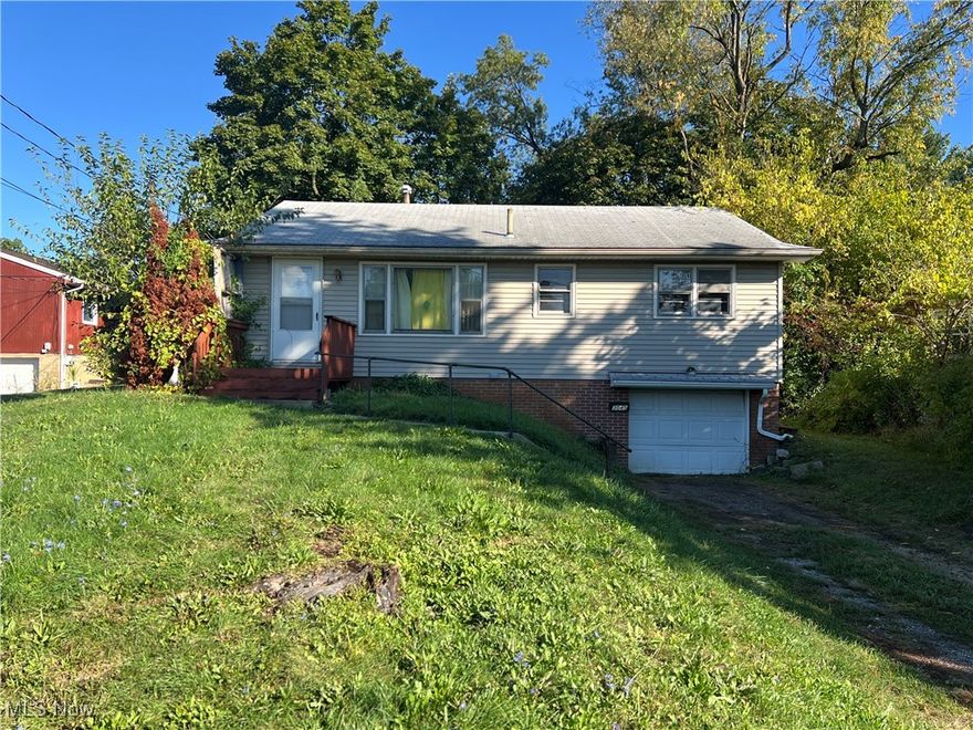 Welcome to your next investment opportunity! Located in Canton Township in a convenient location, it's now time to restore this raised ranch and make it shine. At just under 1,000 square feet, you'll be surprised to find that it offers three bedrooms. Not only that but a nice size front living room and an eat-in kitchen with access to the basement and the backyard. There is a full basement and a 1-car attached garage. The lot size is .22 acre and offers a private backyard area. Not to mention, it's minutes to the highway, hospital, and the Hall of Fame. Make it a home for yourself or possibly an Airbnb for an excellent investment opportunity. The home is being sold as-is, cash only. No DSCR, hard money, creative financing, or wholesalers.