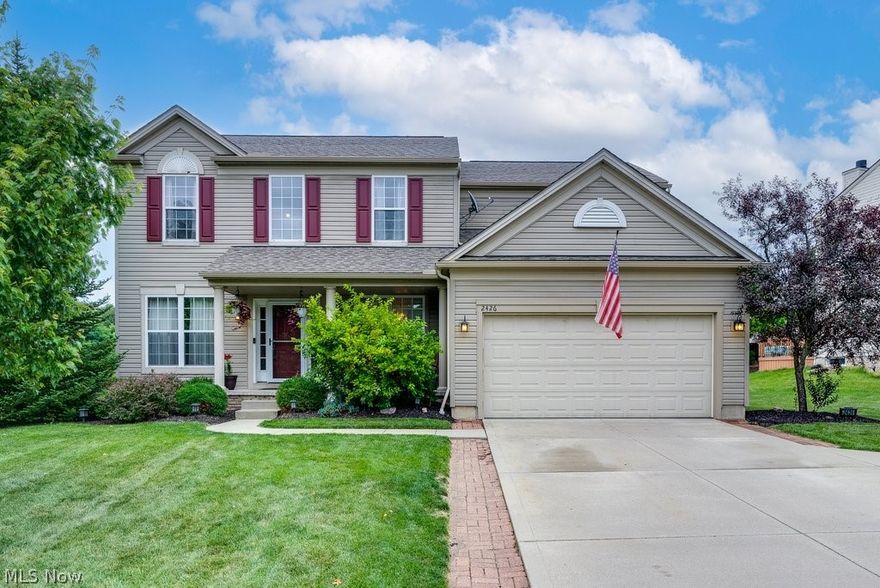 Welcome to 2426 Harvester Dr., located on a cul de sac, nestled in Call's Farm. This 4 Bedroom, 2 ½ Bath is 2514 Sq. ft home has been well maintained by one owner. The extended driveway is great for extra cars & space to play basketball with the in-ground hoop. Enter from the front porch and into a large 2 story foyer with hardwood floors, living room and dining room. Study, work, or read in your private office with an adjacent ½ bath. Relax in the Open floor plan and enjoy the fireplace in the great room or from the Kitchen. The kitchen has a large Walk-in Pantry and messenger center tucked off to the side. The 1st Floor Laundry Room includes the Washer/Dryer. Upstairs, there is a Large Master Bedroom with vaulted ceilings. The Master Bathroom has double sinks, a garden tub, separate shower, and walk-in closet. In addition, you will find 3 other Bedrooms and Full Bath. The entire Unfinished Basement is just waiting to be redone and has plumbing roughed-in for a Full Bathroom. NEW ROOF