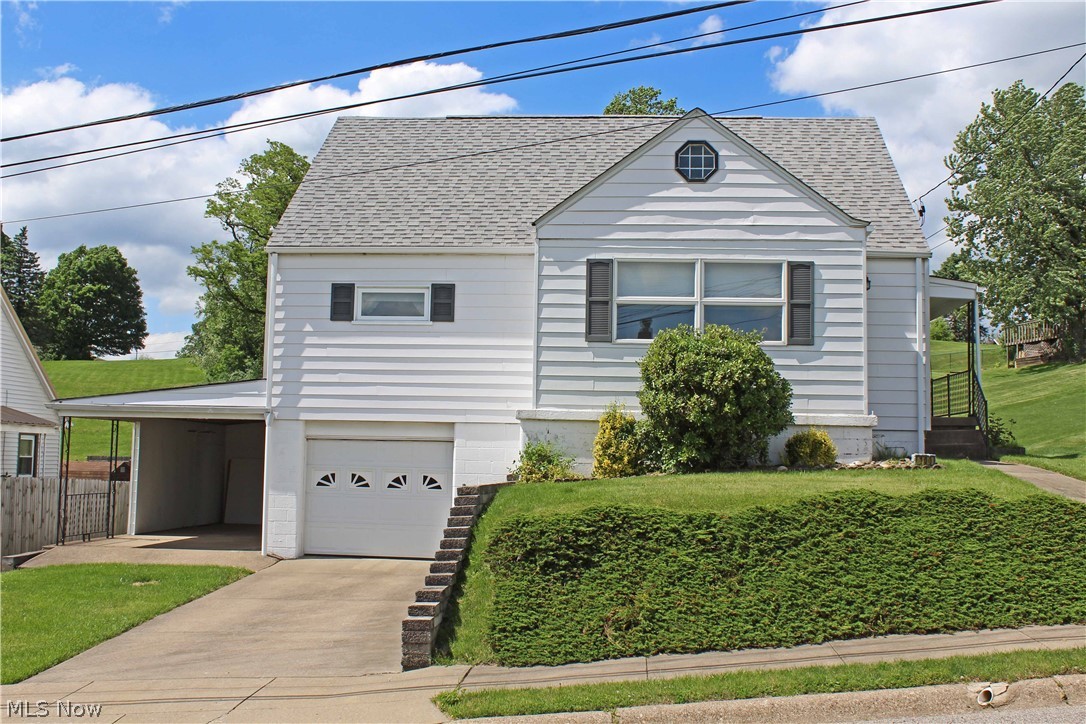 4 Bedroom Cape Cod in a sought-after Weirton Heights Neighborhood! 1st floor Master Bedroom plus 3 additional bedrooms, remodeled kitchen and bath. Garage plus carport. Furnace and air conditioning updated. Nice deep lot.