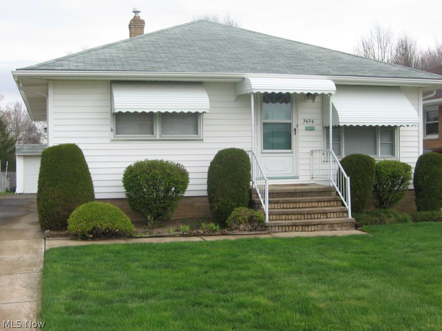 Great Parma ranch owned by same family for over 40 years. Lovingly cared for. All rooms just painted April 2014. New electric panel. Roof only 3 years old. Furnace and A/C only 6 years old and serviced April 2014. Gleaming hardwood floors in all bedrooms and hardwood under carpet in living room and dining room. Huge divided basement-rec room portion has vinyl flooring. Some glass block in basement also. Absolutely spotless and move-in condition! Priced to sell! Call for an appointment today.