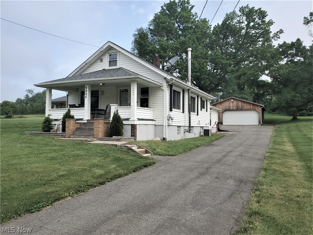 Well maintained home on 1.71 acres. Attic has bonus room plus extra floor space to finish as you please. Wood burning stove with ductwork plus gas forced air furnace in basement. Recent updates are: Replacement windows. Furnace replacement and bath remodel 2017. Roof 10/20. 1000 gal septic tank 5/18. Nice 24 x 13 workshop attached to rear of home or you may want to turn this area into a big sun room. Fantastic 30 x 24 pole/garage with 30 x 6 covered picnic area attached. Large covered front porch. Wonderful garden space. Paved driveway.