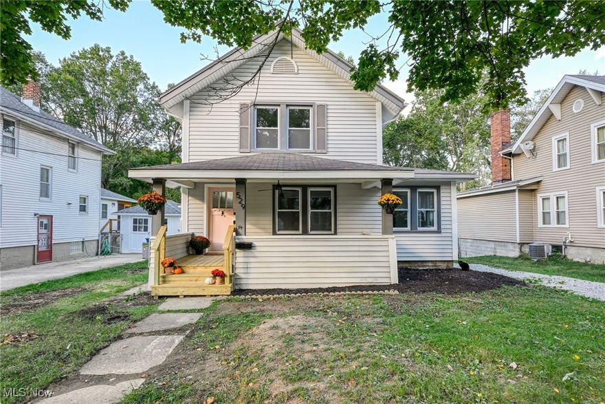 Welcome to your newly renovated home located in the highly desirable Kent's historic West Side District! From top to bottom, this charming house has been filled with high end finishes you will fall in love with. Bright natural light fills the space upon entering your new living room. Gorgeous wide planked laminate vinyl flooring has been installed throughout. Located right by the living room is the perfect extra space for a book nook or a great place for an office with wonderful views. Who doesn't want a spacious dining room for all of your family gatherings? This home has it! Not to mention you will get to cook in your brand new galley style kitchen featuring new appliances, white shaker cabinets, gorgeous quartz countertops and marble backsplash. Upstairs you will have three bedrooms also with the same new flooring and beautiful full bathroom. If you like to be outside there is not only the perfect front porch but a huge deck in back that overlooks your fenced in back yard. Call today for a private showing. You will not be disappointed!!