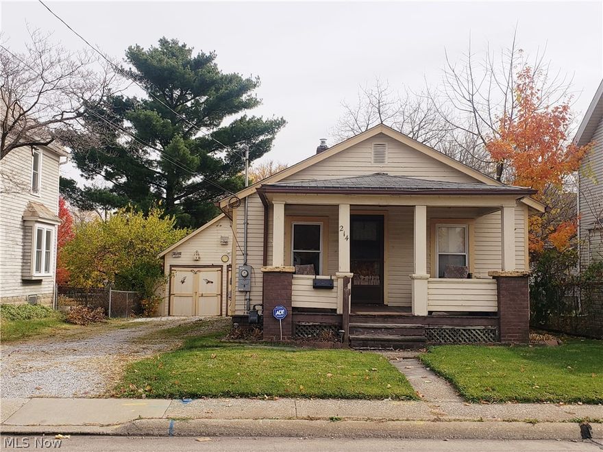 Welcome to this updated two bedroom ranch in the heart of downtown Medina! Pretty finishes are all completed for you and the home is move-in ready! This home is lovely with new floors, paint, closet doors and a large tub/shower with glass shower doors. All appliances stay, including washer/dryer and an extra refrigerator on the lower level. Basement is waterproofed and is carpeted. The fenced in backyard, enclosed back porch entry and a covered front porch are all great features of this home! Walking distance to Medina Square!