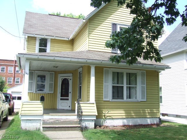 Grand old Colonial with 3 bedrooms, large kitchen, living room, formal dining room, 3 bedrooms, and sun room. Basement, detached garage and large backyard. New carpet, paint, some newer windows. Two bedrooms share a walk-through closet, must walk through one bedroom to get to third bedroom. Great HOME or make a good rental. See it today!
