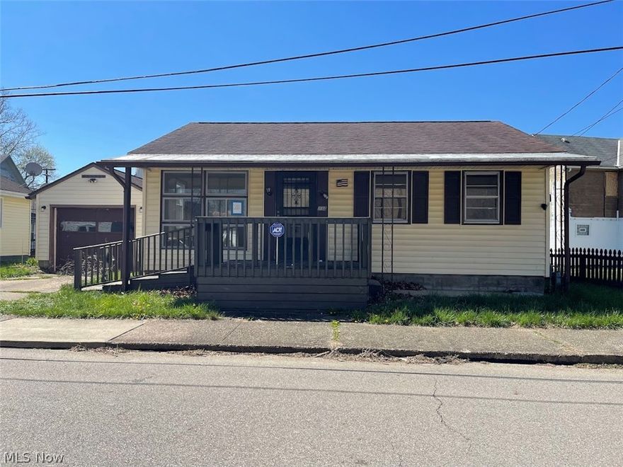 2 bedroom 1 bath property with an attached 1 car garage and a large enclosed back porch for additional living space. Full basement that could also be finished for additional living space. Call your Realtor for a showing. 'This property is being sold as-is, property is lender-owned and US Bank is making no representations or warranties' 'U.S. Bank NA may have financing options available https://www.usbank.com/home-loans/mortgage.html.html'