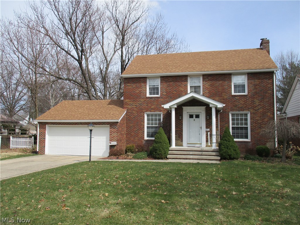 All Brick 2 story home...3 Bedrooms, 1.5 Baths, First floor Family Room, Screened in back porch, Deck, Patio, 2 Car garage, Rec Room pool table/ Ping-pong table stays. New Roof and Gutters 2016, Newer windows.