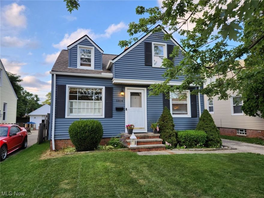 This charming bungalow offers 4 bedrooms with 2 down and 2 up. Hardwood floors throughout.Newer roof and siding. Quaint kitchen with large pantry. All appliances stay including washer and dryer. All blinds stay. First floor bathroom updated. Great entertaining backyard with privacy fence. Lots of storage space upper level, nook area in master bedroom and cubby hole in second bedroom. Siding and roof 2018. Bathroom updated 2016, newer wood privacy fence 2019. Refrigerator 2020, dishwasher 2019, HWT 2022. Off Parma Circle, close to schools, hospital, golf course, ice skating rink and shopping.