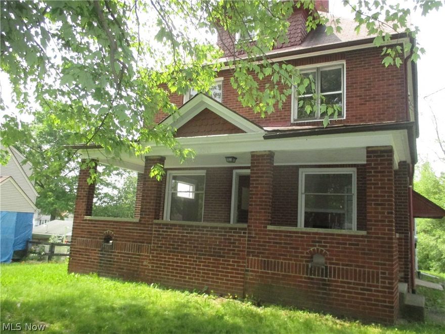 Inviting large covered front porch.  All brick home with 4 bedrooms.  Move right in, property completely renovated.  Large living room with fireplace.  Formal dining room.  Full basement.  Large yard.  Please call today to request your appointment to tour this home.
