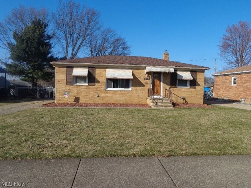 South Parma Brick Ranch!! Two Full Baths!! Finished Rec Room In The Basement!! Block two Car Garage!! Replacement Windows!! Hardwood Floors!! Decorative Fireplace!! 60x150 Lot!! All Appliances Including Washer and Dryer Stay!! Waterproofed Basement!! Just Needs Your Touches to Make It Your Own!! Excellent Location!! Dont Miss Out--Wont Last!!