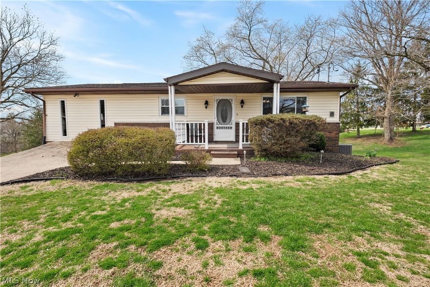 Beautifully Updated Ranch in Washington, WV – 100% Move-In Ready!
Welcome home to this beautifully updated 4-bedroom, 2-bath ranch located just off Blennerhassett Heights Rd in Washington, WV—only 10 minutes from town! Situated on a spacious 1/3-acre lot, this home offers over 2,000 sq ft of comfortable living space and has a neutral decor that everyone would love!
Step inside to find gorgeous hardwood floors throughout the main level—no carpet in sight! The main floor features two bedrooms, a fully remodeled bath, a bright living room, and a stylish white kitchen with stainless steel appliances. A large dining room provides flexible space that can easily serve as a family room or multi-purpose gathering area.
The beautifully renovated main bathroom showcases a walk-in ceramic tile shower with sleek glass doors, adding a modern touch.
The walk-out lower level expands your living options with two additional bedrooms, a full bath with laundry, and a cozy family room featuring a wet bar, built-in cabinets, refrigerator and electric fireplace—making it an ideal setup for an in-law suite, guest quarters, or extended living space.
With updated features, flexible living areas, and a convenient location, this home truly has it all!
All room sizes approximate.