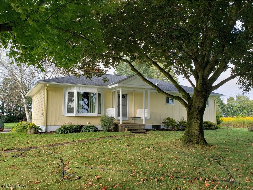 Country Living, Quiet Retreat! Rental ready! 3 Bedrooms, 2 and a half bath, Laundry in lower level. Pretty Kitchen w/updated appliances include washer/dryer too. Lovely views from the entertaining deck off the back w/waterfall steps, freshly painted,  large lot w/detached 4 car garage - move in ready . 35.00 non-refundable application fee, looking for good credit & back ground check.