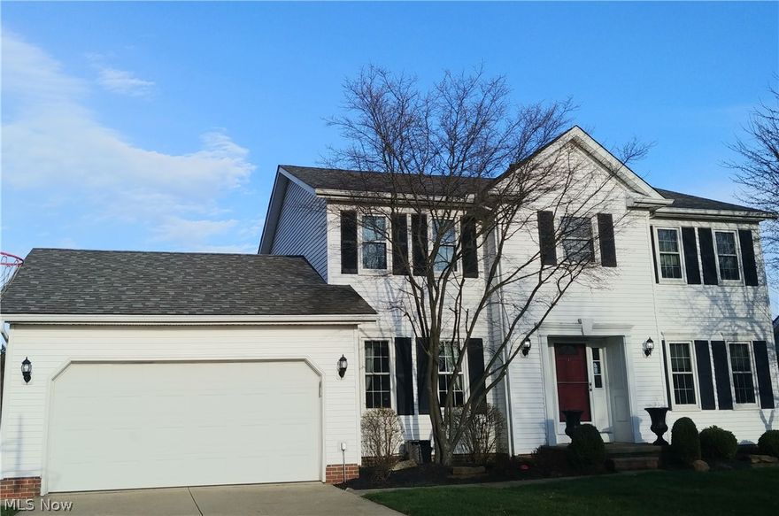 Wonderful deck of the back of this home is a great place to relax and admire the scenic lake and wooded areas in and near backyard. The backyard has a newly installed above ground pool 2018, Fully finished rec rooms in basement for family fun or entertaining guests. Kitchen counter tops have been updated as has flooring.  Two car attached garage, plenty of bedrooms, wood burning fireplace. What's not to like?