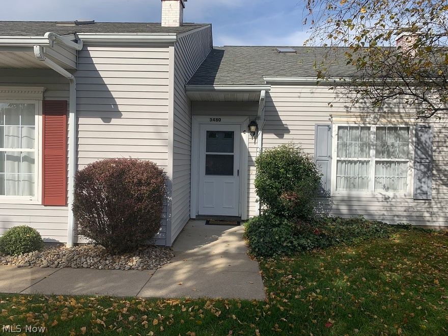 Two bedroom/2 bath townhouse style condo in Lakeview School System.  Open floor plan with main bedroom and full bath  on the first floor. Second bedroom and full bath on the second floor. Large main bedroom has a walk-in closet and sliding glass doors that lead to a private patio.  Galley kitchen with breakfast bar, large walk-in pantry  and breakfast nook.  Dishwasher, refrigerator and stove will stay.  Living room has a gas fireplace. One car detached garage with door opener and some storage. Gutters have a heating element to prevent ice buildup.