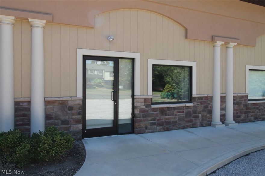 LOCATION! LOCATION! LOCATION!  How can you beat this great location right on RT 91 with plenty of high traffic volume for visibility to your business.  Fantastic opportunity for a chance to rent this great office/warehouse space.  There are two offices which can be rented out separately or together, both of them have heat and air conditioning and bathrooms in both office and warehouse. Just in office space alone you have 266 square feet and 527 square feet in warehouse space.  Great outdoor storage space for a small commercial business, there is heat and air conditioning in the warehouse as well.