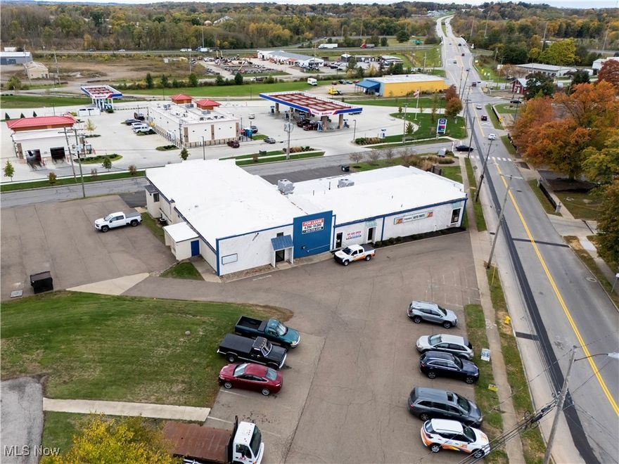 Large open 5,240 square foot space with two offices and two updated restrooms.  Perfect combination of natural light and updated interior lighting with open ceiling and exposed beams. Beautiful hardwood floors and brick walls add authentic charm to the space.  Great location on the corner of South Street and S Columbus Ave. near the State Highway 30 interchange.  Large parking lot.  Exterior of the building is scheduled for a complete facelift in 6-8 weeks.  Space can be divided and additional square footage is available in the same building.  Potential for retail, office, medical, financial, insurance, call center, corporate or government office.