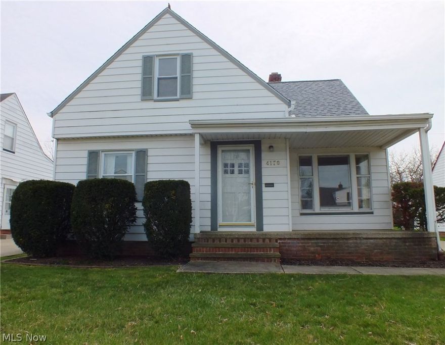 Sharp Colonial on a wonderful street across from Bexley Park - just perfect for a first time home buyer or a brilliant opportunity for an investor.  This home has so many updates and is ready to move right in! 2015 new tear off roof on house, newer cement driveway, newer windows, waterproofed basement w/sump pump, newer mechanicals (central AC approx 2002) This home screams pride of ownership. Freshly painted & carpeted & showcasing gorgeous hardwood floors on the first floor. Deck at back of house & 1 car detached garage with overhead garage door opener. This home has a lovely front porch & has been beautifully maintained inside & out! City of South Euclid Point of Sale compliant. All appliances stay! Bexley Park across the street offers residents a pool, playground, splash park, Pavilion, picnic area & grills. Easy commute to shopping,restaurants, freeway access & approximately 15 minutes to drive downtown to hospitals, University Circle, Uptown  & everything that makes Cleveland roc