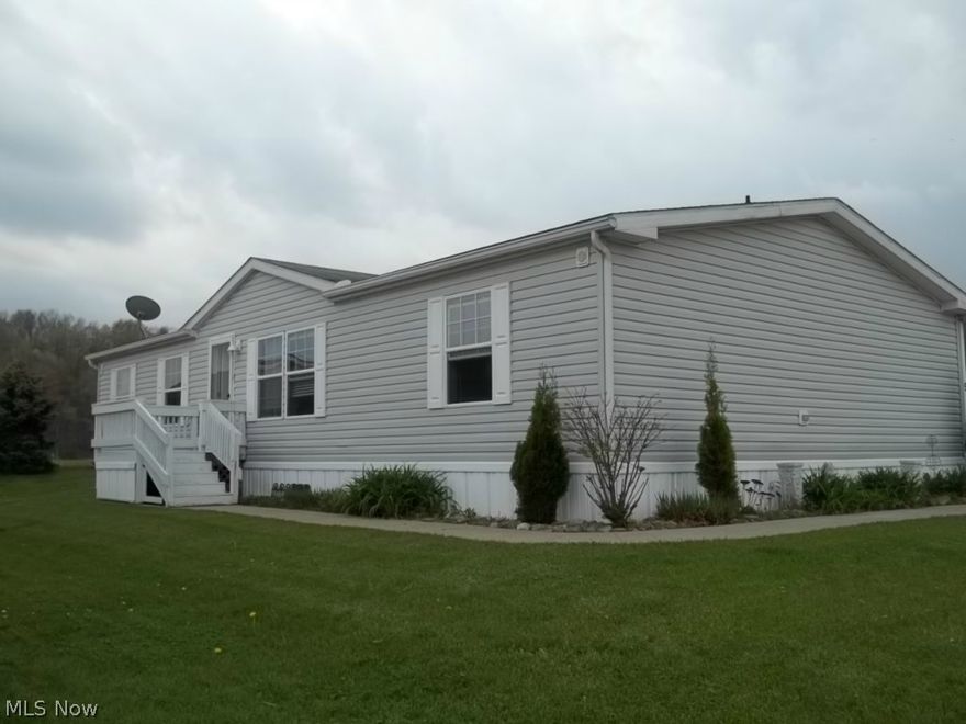 Very well maintained home with a very nice open floor plan. Living room and kitchen flow together. Master bedroom has a full bath with a garden tub and a stand up shower.  Smoke detector is battery and hard wired. Audio system wired for whole house. Large 14x16 deck out back for your privacy. Over sized 18x12 storage shed. Carport can hold up to 3 cars. Nice size yard for grandkids to play.