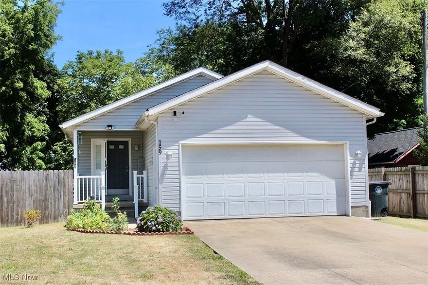 Welcome to Beautiful well maintained Ranch with cathedraled ceiling, open eat-in kitchen. The classy remodeled master bath with glass and tiled shower, vanity, granite counters, tile flooring and perfect fixtures. The second full bath is updated and there is a large newer half bath in the basement. Finished basement  has family room, Great Room, half bathroom with a full-sized wet bar w/surround sound, and tiled floor.  The basement also has Two additional rooms are the finished office/play area and very large laundry room w/built-in shelving. Back to the main floor, newer beautiful hardwood flooring in the kitchen and living room extends down the hall to the three bedrooms. Fully fenced backyard has 10x12 shed complete with a concrete floor, loft and large double doors.