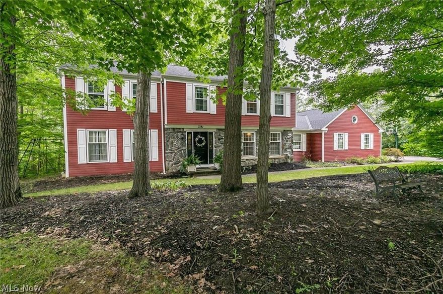 Spacious 4 bedroom, 2.5 bathroom home in beautiful White Horse Acres, large private, wooded lot. Amenities include neighborhood park. New roof, upper windows, carpet 2017, new hot water tank 2019.