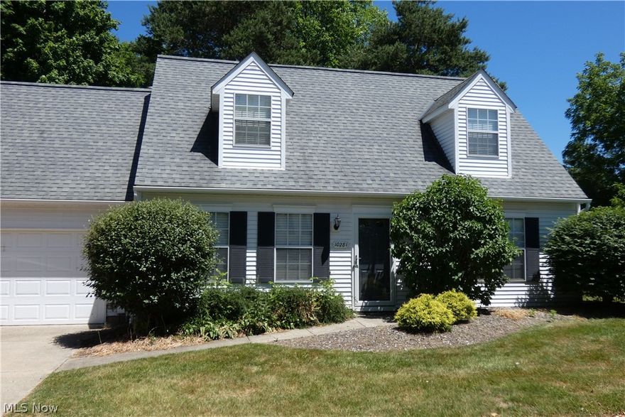 3 Bedroom, 3 full Bath Cape Cod condo in Ethan's Green. Main floor with Living Room, Eat-In Kitchen w slider to Patio, Dining Room, Bedroom, full Bath & Laundry/Utility Room.  2nd floor has a large Master Suite with vaulted Bathroom, loads of closet space along with a huge Bonus Room, Bedroom 3 and another full Bathroom.  All appliances including washer & dryer are provided.  2 car attached garage. This condo is tucked away from the street and DOES NOT back up to Rt 91.