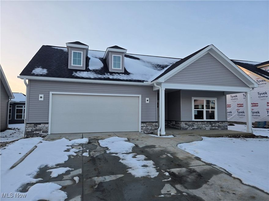 “Exciting opportunity to purchase a brand-new Charis-Epcon model home. The Promenade, a perennial bestseller, is now even better with the addition of the new deluxe owner suite.  This private retreat features a luxurious tile shower with zero entry plus his and her walk-in closets. This is the update you've been waiting for!
With everything you need and nothing you don't All on One Floor your lifestyle changes for the better here at The Courtyards at New Seasons in Green. A premier 55 plus community which boasts lawn maintenance, snow removal, pool, clubhouse and more. You might even think you’re on permanent vacation. Prefer to design your own dream home? We still have three choices of lots available to build on. Don’t miss out, schedule your one-on-one consultation today!”