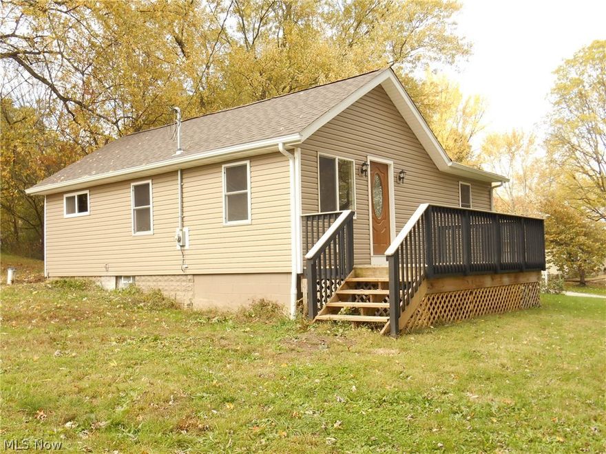 Welcome to this adorable ranch home located in Coventry.  This lovely home offers a very open floor plan.  There are two nicely-sized bedrooms and one full updated bathroom.  There is a fabulous kitchen with stainless steel stove, dishwasher, and microwave.  All of this plus first floor laundry.  Don't forget the one-car garage, and home is situated on a large lot.  Pack your bags and move right in!  Call to schedule a showing today!!!