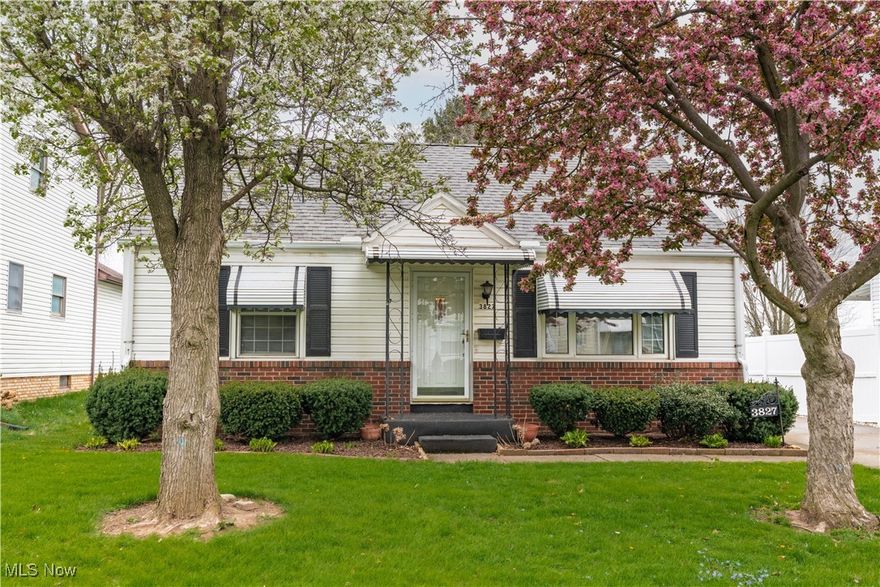Cozy, Well-Maintained Bungalow on Quiet Dead-End Street...
Welcome to this charming and well-cared-for bungalow, nestled on a peaceful dead-end street yet just minutes from shopping, dining, and easy access to I-77 and Rt 30. This home features 2 comfortable bedrooms with beautiful hardwood floors and a full bath on the main level, plus an oversized 3rd bedroom upstairs offering added space and flexibility.
The kitchen is equipped with a newer stainless steel electric range and refrigerator, and flows into the dining area, where sliding doors lead to a spacious covered patio—perfect for relaxing or entertaining. The patio features lattice privacy side walls and convenient access to a large two-car garage and a generously sized, fenced backyard with street access at the rear—ideal for additional parking, adding an outbuilding, starting a garden, or simply enjoying outdoor living.
Downstairs, the full basement includes a finished half bath with an external shower stall, a laundry area, and plenty of room to create additional living space. Newer windows and a newer roof, add to the home’s overall comfort and efficiency.
This is a great opportunity to own a move-in-ready home in a convenient location with tons of potential. Don’t miss it!