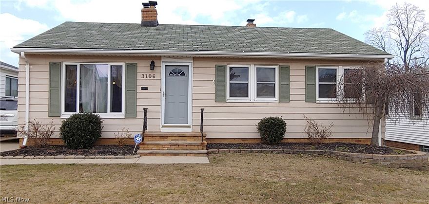 Adorable 3 Bedroom, 2 bath Ranch! Kitchen opens to Nice Sized Dinette Area! New Laminate Floor in Kitchen-2019! All Kitchen Appliances Stay, Dishwasher-2017 and Microwave-2016! There are Nice Hardwood Floors in Living Room and All 3 Bedrooms! The Living Room has a Cozy Wood Burning Fireplace for those chilly nites! Walk down to the Huge Rec Room Area which is Perfect for Entertaining with the Built-In-Bar! This Awesome Rec Room also boasts a Gas Fireplace! There is another Full Bath downstairs and a Generous Sized Utility Room! Plenty of Storage here too! This House has all New Blinds throughout! Newer Furnace and A/C- 2017! Vinyl Replacement Windows-2012! All Duct Work professionally cleaned-2018 also! Step Outside to Enjoy the above ground Pool and the Fully Fenced Yard-both 2013! 2 Car garage too! Don't let this Cute Home slip Away-Come take a look Today!