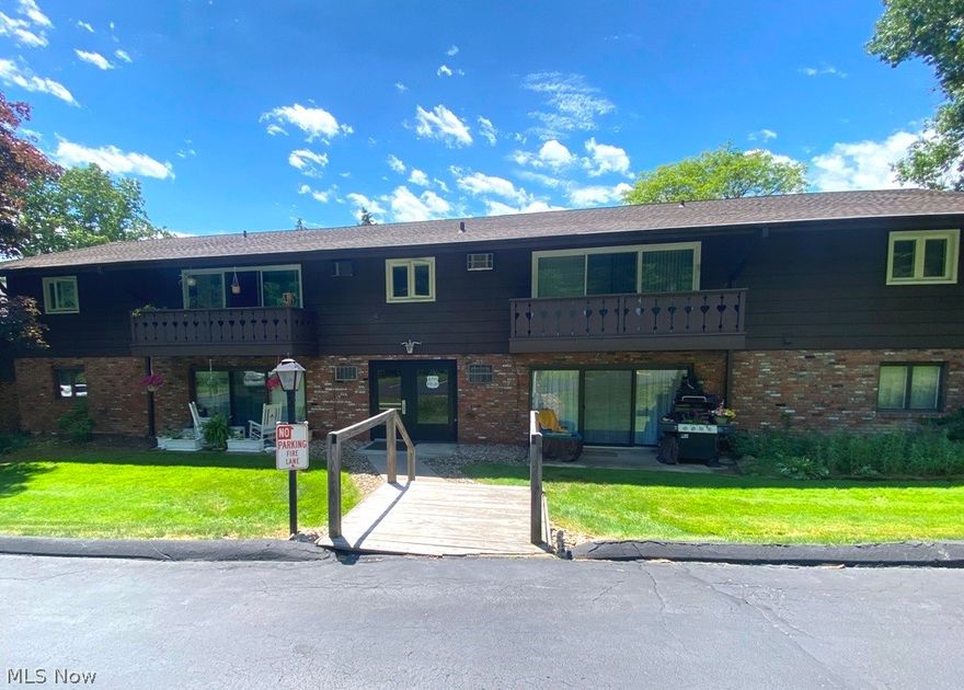 Wow! Completely remodeled throughout with a beautiful view of trees and the pond. The owner has completely updated this first floor, ranch condo in Sherbrook Gardens so there is nothing to do. Daily living is easy with the open living room and dining room space which provides flexibility for a variety of layouts depending on your needs. The freshly painted interior is a blank canvas for decorating and has a fresh, clean feeling. A fully remodeled kitchen features granite countertops and newer stainless appliances-oven range, refrigerator, microwave and dishwasher. The spacious full bath is also freshly updated. An oversized bedroom includes double closets, ceiling fan and newer carpeting. With a one car garage for parking or extra storage, this condo is the perfect investment instead of renting. The maintenance fee includes heat, trash, water and all of the maintenance outside the unit. You can move right in and enjoy quiet evenings on your patio overlooking the beautiful pond and green space. Conveniently located to shopping, schools and the freeway. This is definitely one to experience in person!