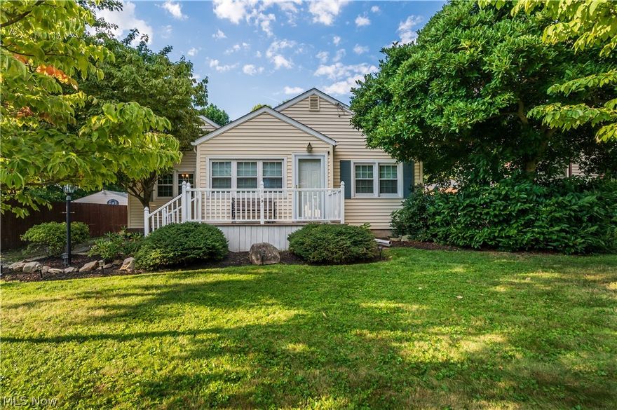 Welcome to 1191 Knox Ave. This beautiful ranch-style home features two bedrooms and one full bathroom on the main level, as well as a nicely finished full bathroom and laundry room in the basement! A spacious and cozy family room with the lovely stone-face gas fireplace with side heating vents, wide stone hearth, and genuine cherry mantle, make for a great place to get comfortable and watch your favorite movies or read your favorite books! A one-of-a-kind loft above the family room provides a great place for storage as well! Newer flooring (2021) throughout living room, family room, and one of the bedrooms, and countertops done in 2021 as well. Electrical panel (2016), Windows (2014), Roof (2005, 30 year shingles). Full basement includes full finished bathroom with large tile shower, and many storage options, with plenty of space to partially finish for additional living/office/hobby space. 2.5 car garage with 220 electric plus 8x10 cottage-style shed with patio add charm and functiona
