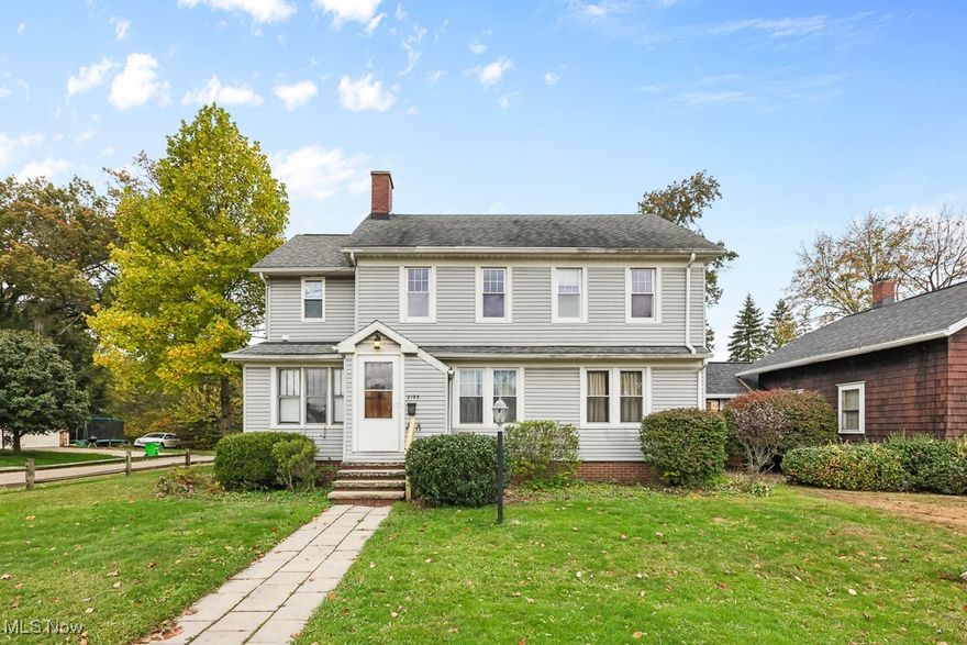 This cherished two-story family home, lovingly maintained by the same family for many years, is ready for its next chapter. Full of potential, this home is situated on a desirable corner lot in a pleasant neighborhood, the residence offers a fantastic layout and an abundance of functional spaces. The main floor features a large living room with gas fireplace, dining area, kitchen with plenty of storage, and a comfortable den that opens to a wonderful screened-in porch, perfect for enjoying quiet mornings or evening relaxation. This home offers three bedrooms, 2.5 baths, and the added luxury of a laundry room and sitting area on the second floor. The versatile floorplan also includes a possible fourth bedroom, ideal for a growing family or dedicated workspace. Numerous updates, such as a new refrigerator, HVAC, hot water heater, and newer windows, offer modern comfort. Storage is plentiful with a single-car attached garage, a second garage, a full basement, and a spacious attic. This home offers the perfect blend of decades of charm and updated features.