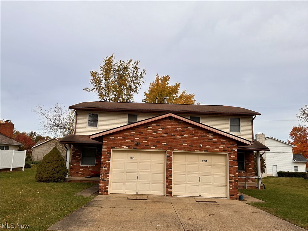 Charming duplex in a desirable neighborhood. Each unit features 3 bedrooms, 2 bathrooms, spacious living room, fully equipped kitchen with dinning space and 1 car garage. Separate entrances provide privacy for both units.A very convenient location for shopping, restaurants and only minutes to the Akron-Canton airport. There is a separate rear deck to enjoy the specious back yard.Ideal for investors or owner-occupants looking for rental income. Schedule a showing today!
