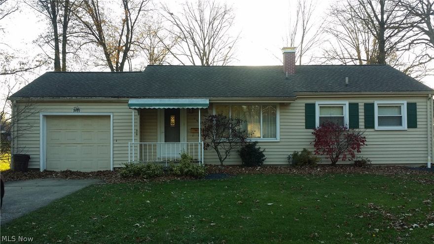 Easy living in this 2 bedroom home situated on a large lot in an inviting and friendly neighborhood. Potential 3rd bedroom is currently being used as a dining room. Enjoy many NEW upgrades, including updated bathroom, new furnace and a/c, new windows and vinyl siding. Basement has been waterproofed by Ohio State Waterproofing. With an eat-in kitchen, this home is ready for a new owners ready to live on a quiet street, but close to all your shopping needs. Hardwood floors throughout! Great starter home, retirement home for those wishing to downsize, or a great investment. This well maintained home is Priced to Sell! Call Today!